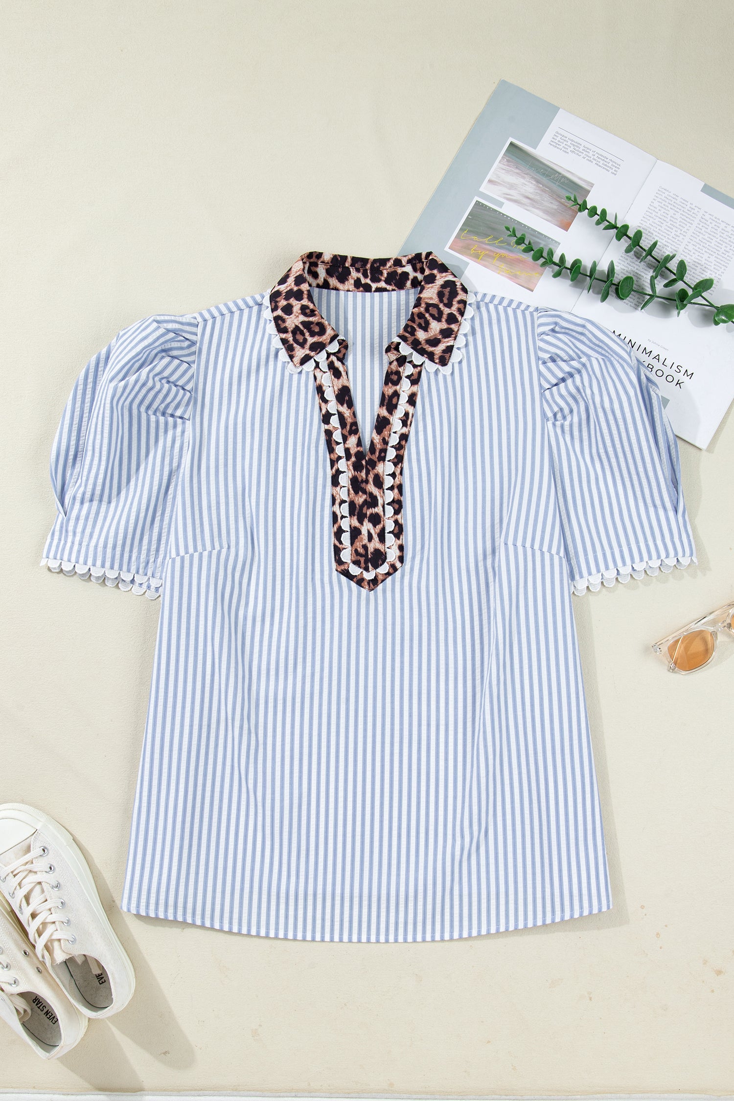 The Bronwyn Bubble Sleeve Blouse