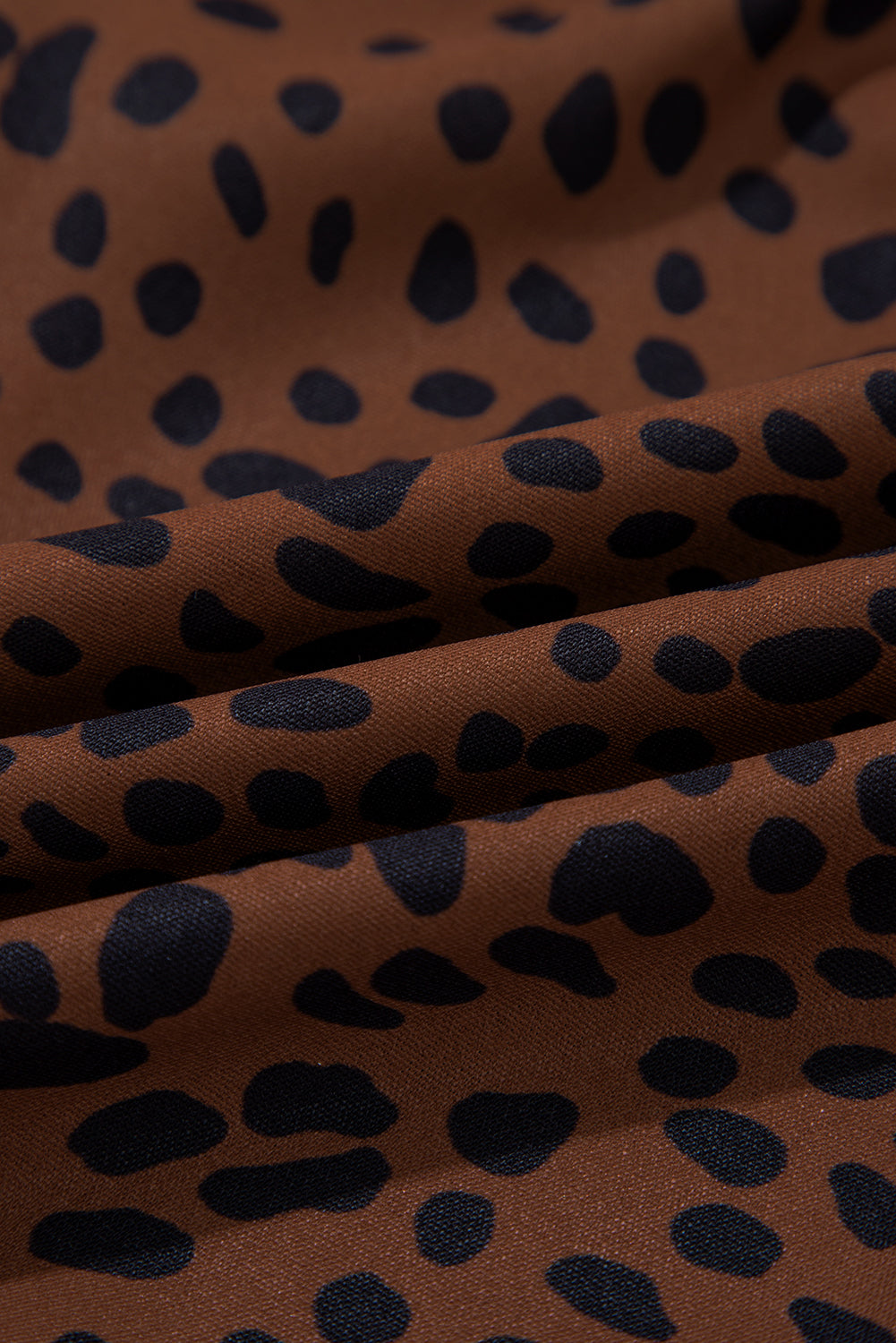 The Bronwyn Leopard Ruffle Blouse