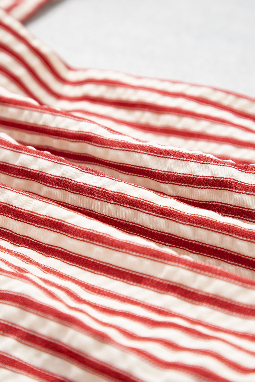 The Whitley Ruffle Stripe Top