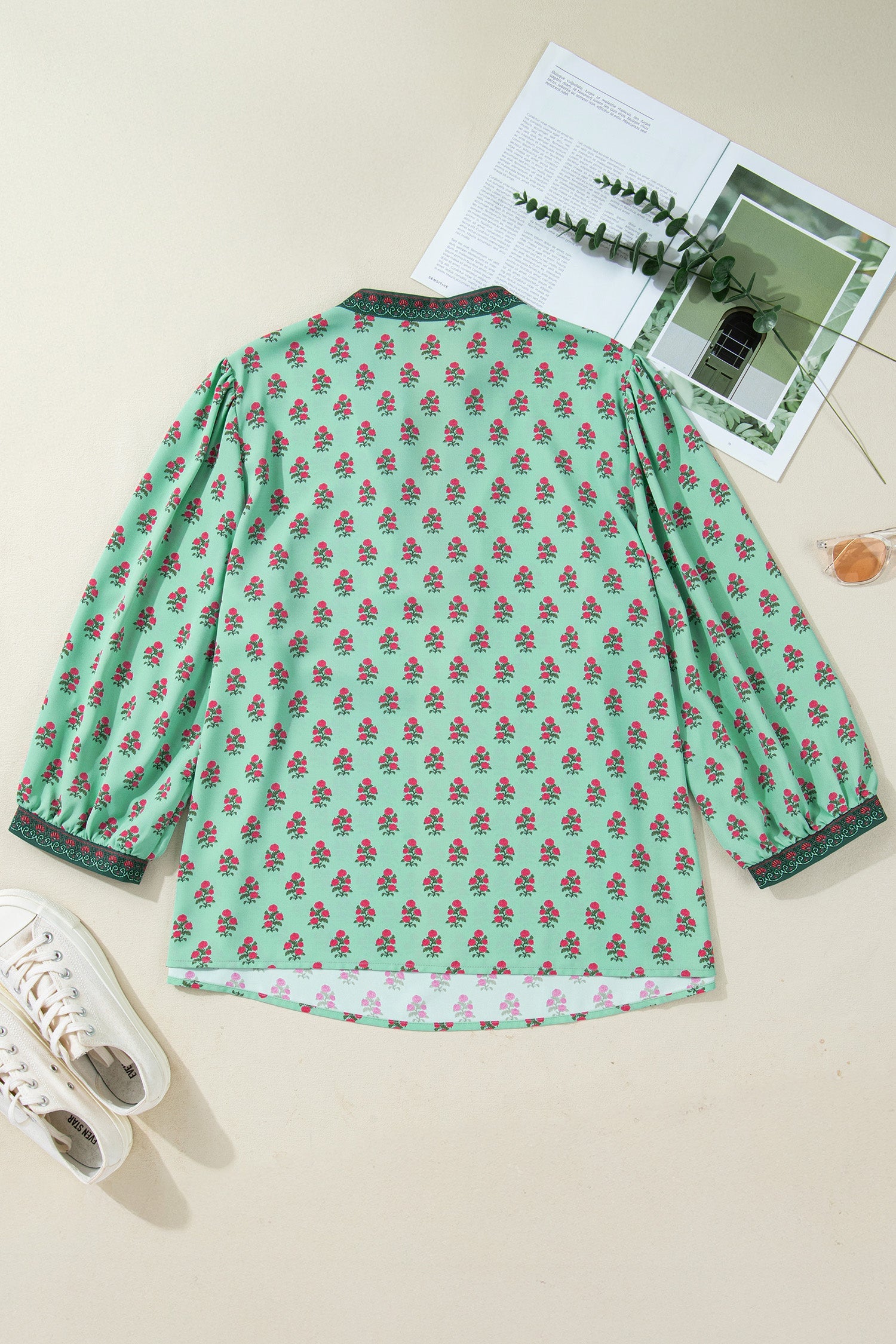 The Nova Floral Blouse