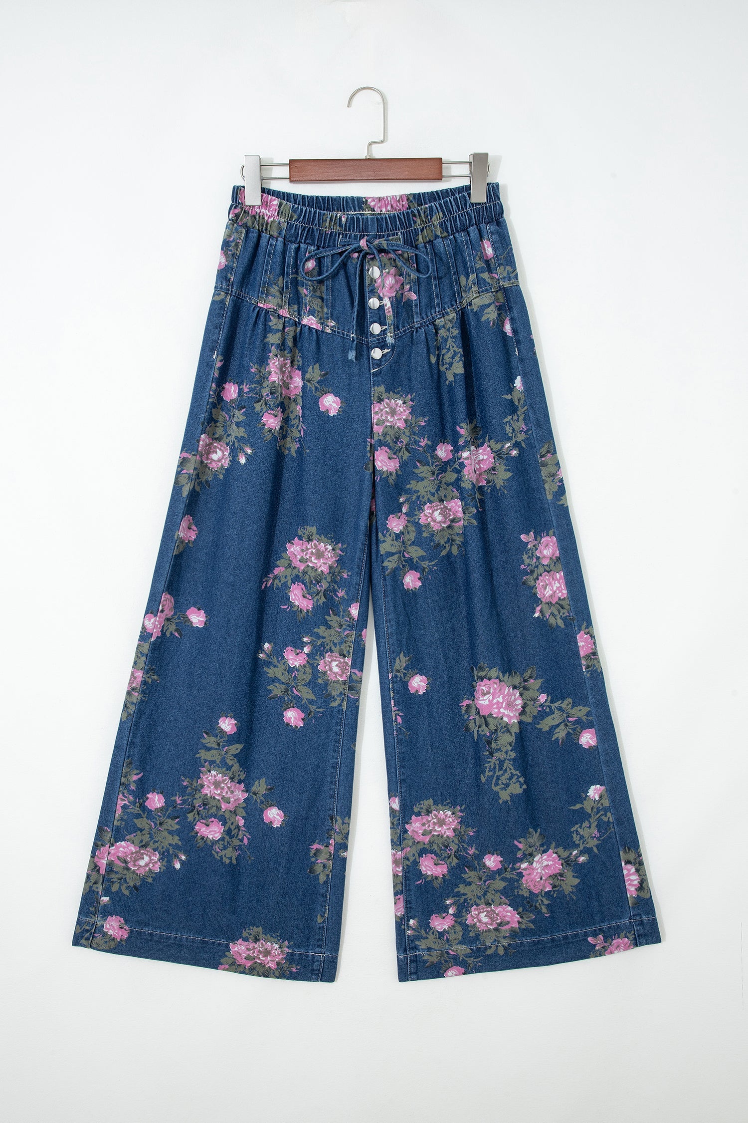 The Amelia Floral Denim Jeans
