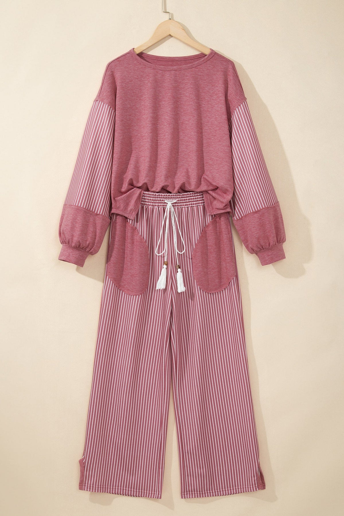 The Rosalie Stripe Lounge Set