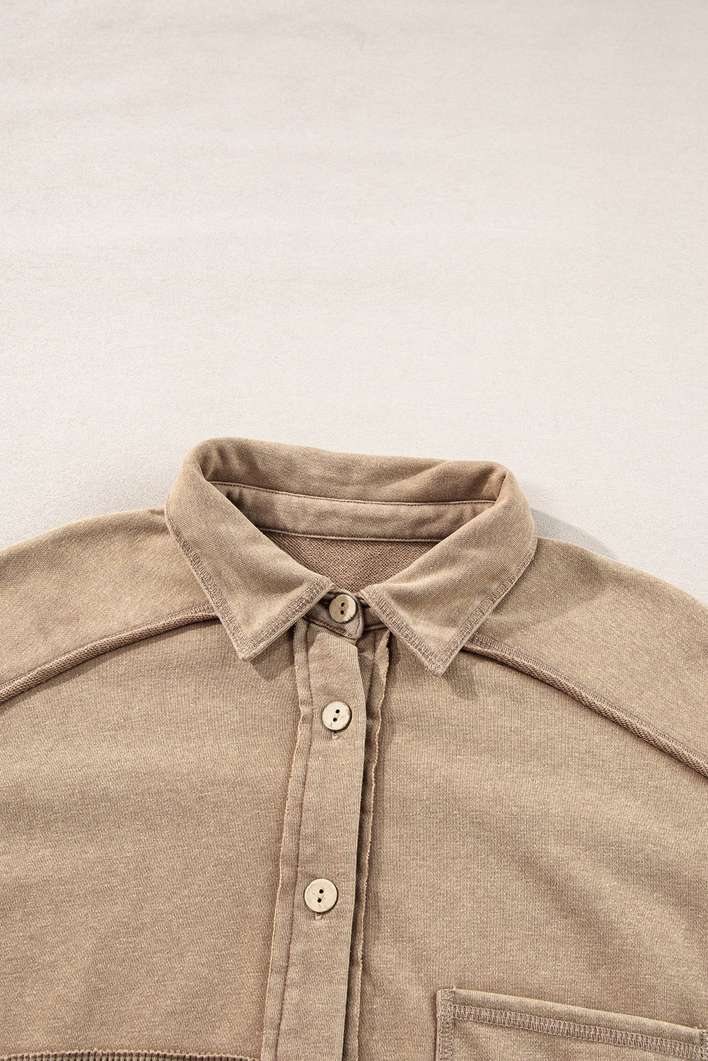 The Willa James Mineral Wash Shacket
