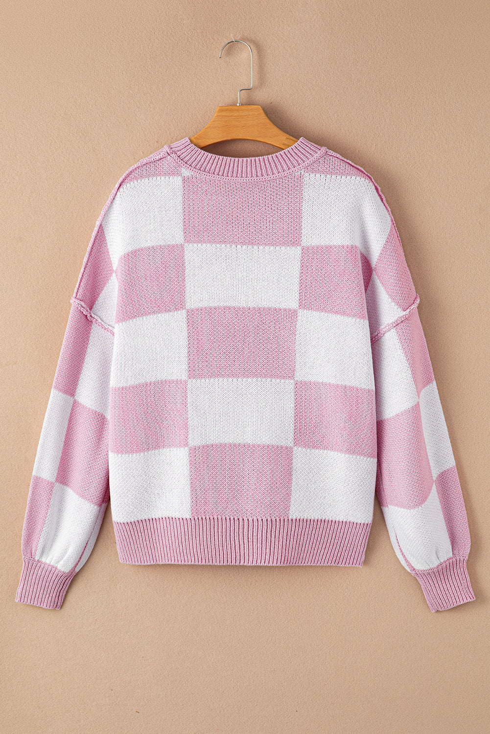 The Collins Checker Sweater