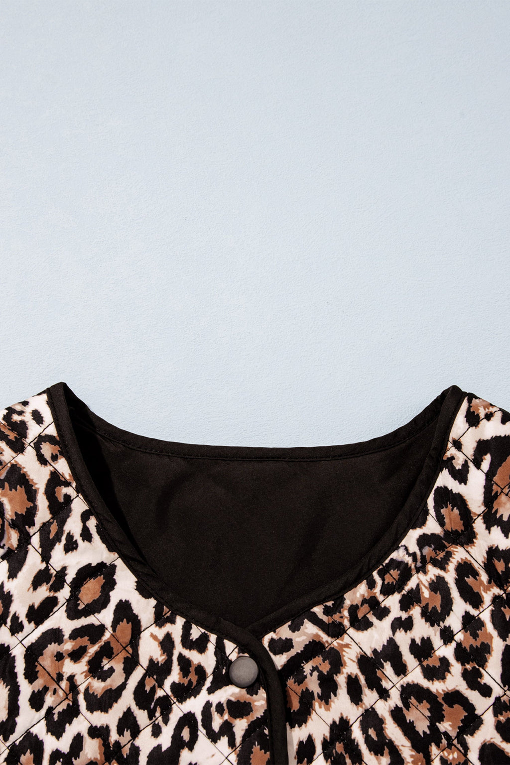 The Layla Leopard Quilted Jacket
