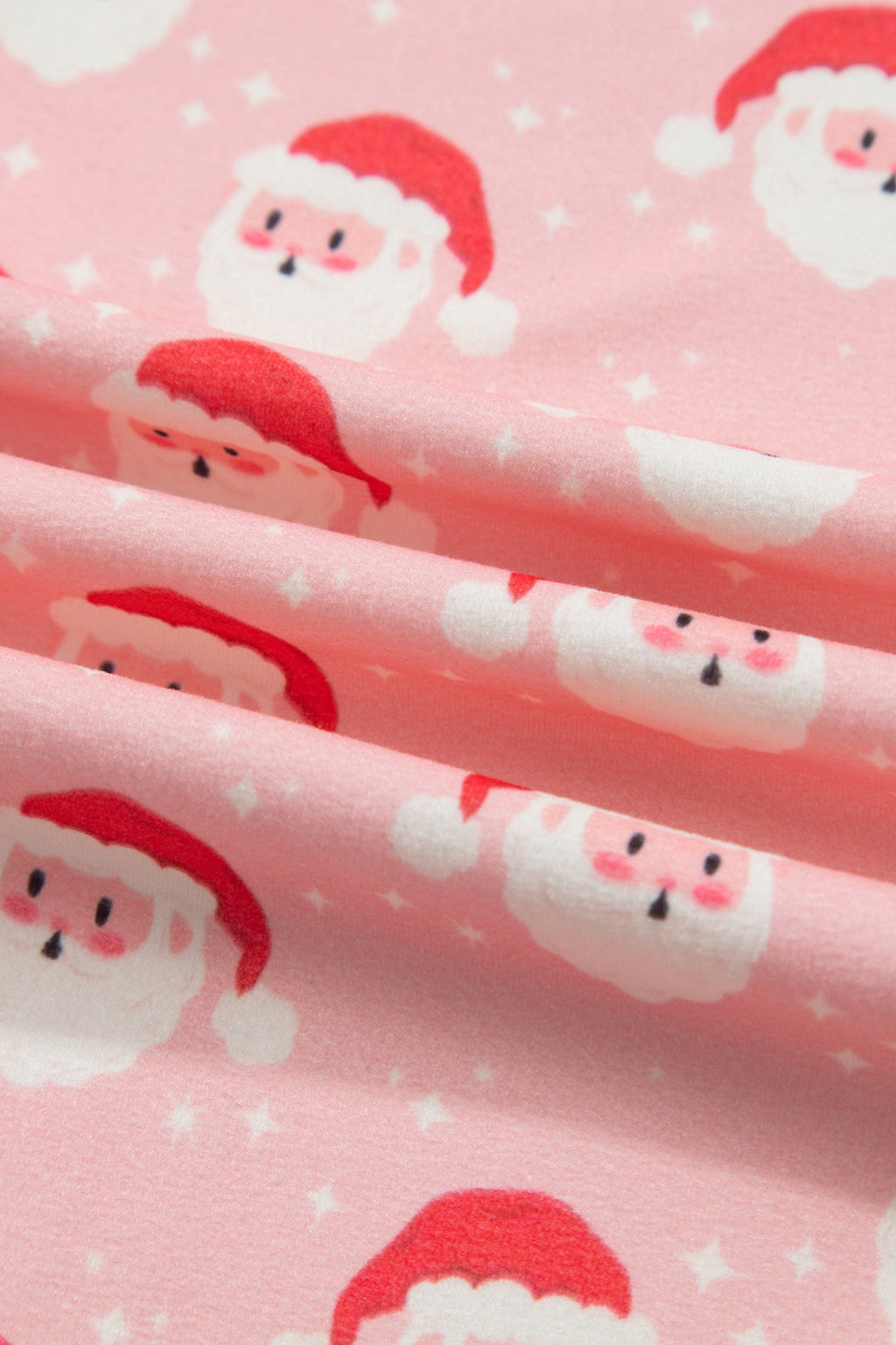 The Pink Santa Christmas Pajama Set