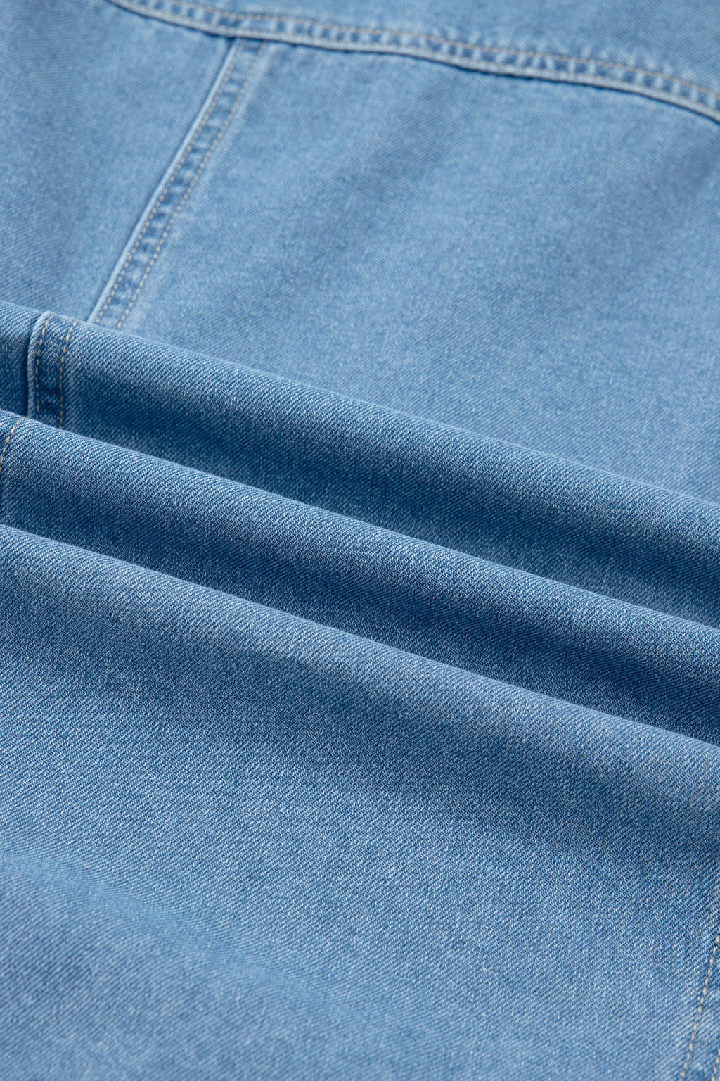 The Willow Denim Buttoned Dress
