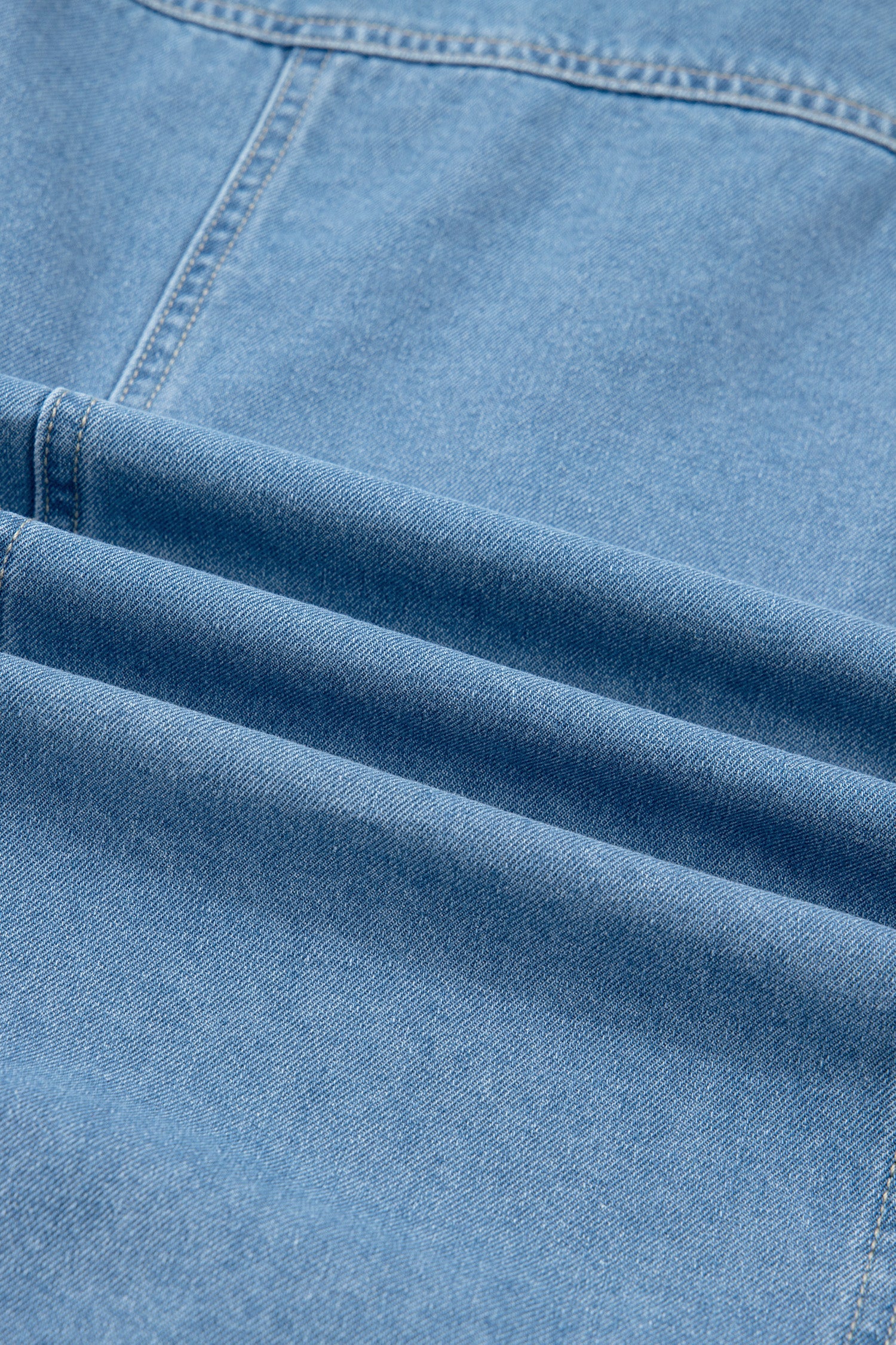 The Willow Denim Buttoned Dress