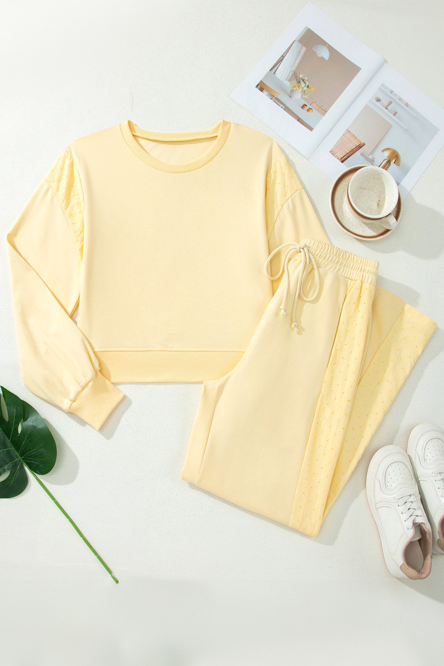 The Emery Eyelet Lounge Set