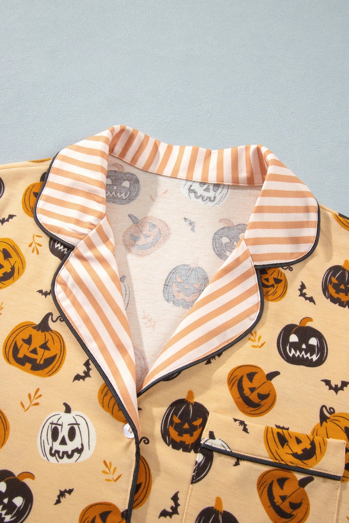Spooktacular Pumpkin Pajama Set