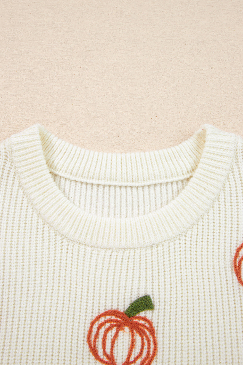 The Petunia Pumpkin Sweater