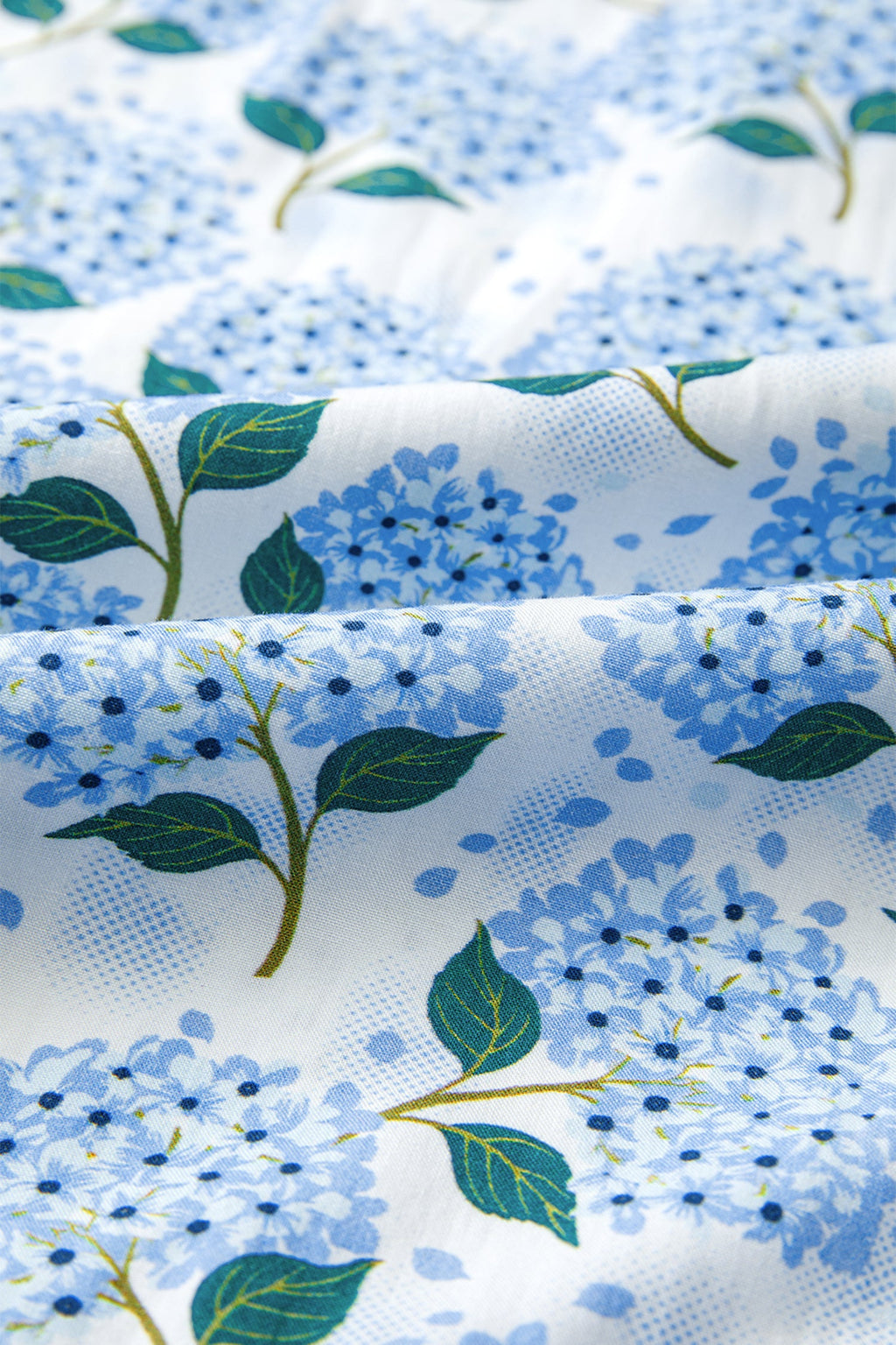 The Lena Floral Hydrangea Maxi Dress