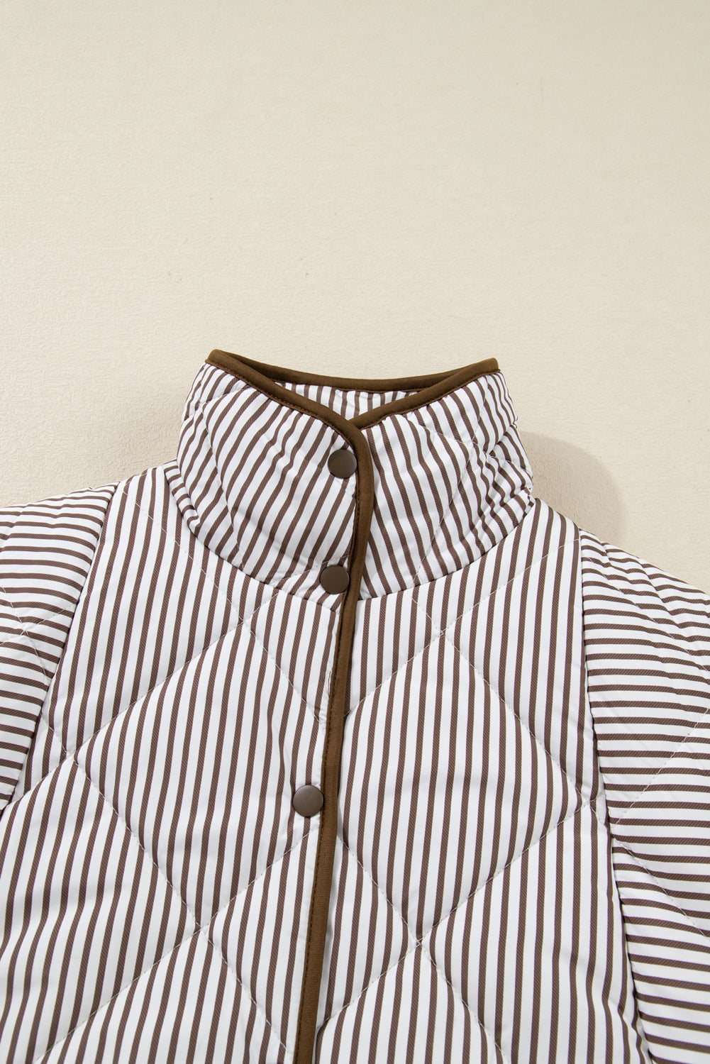 The Shiloh Stripe Quilted Vest