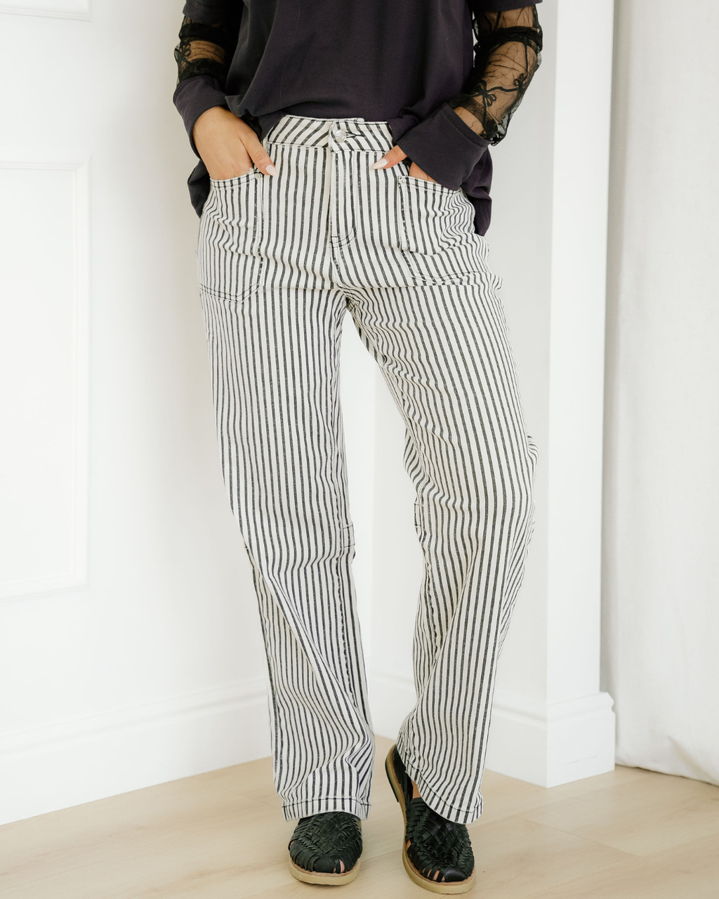 The Layla Stripe Denim Jeans