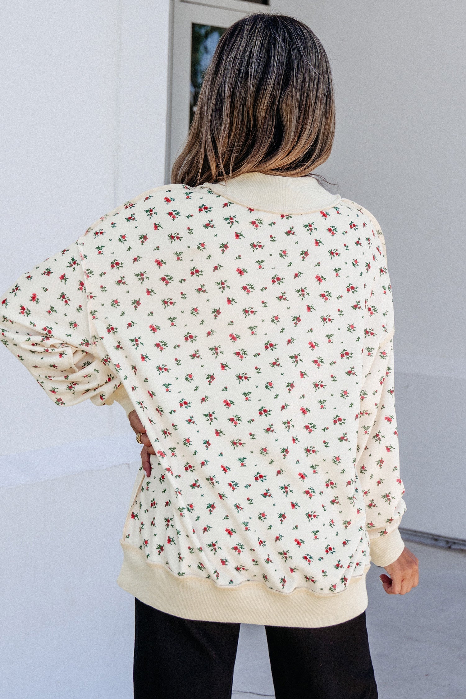 The Rosie Mae Floral Sweatshirt