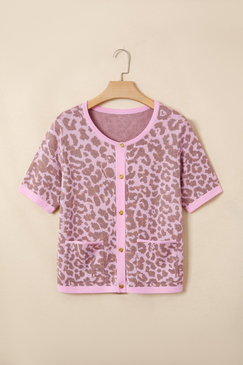 The Kinsley Leopard Button Down Cardigan