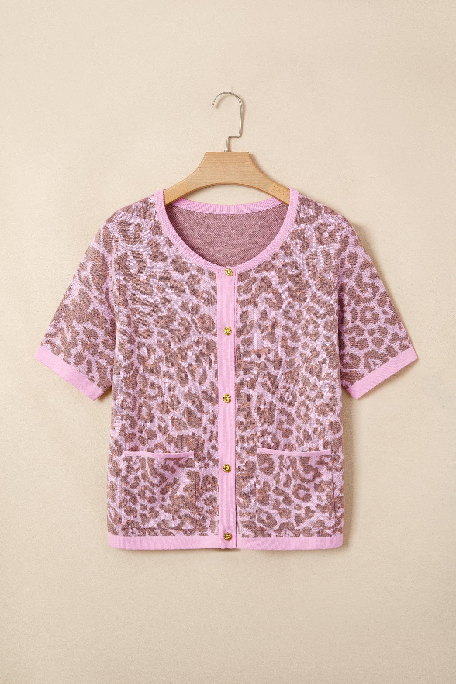 The Kinsley Leopard Button Down Cardigan