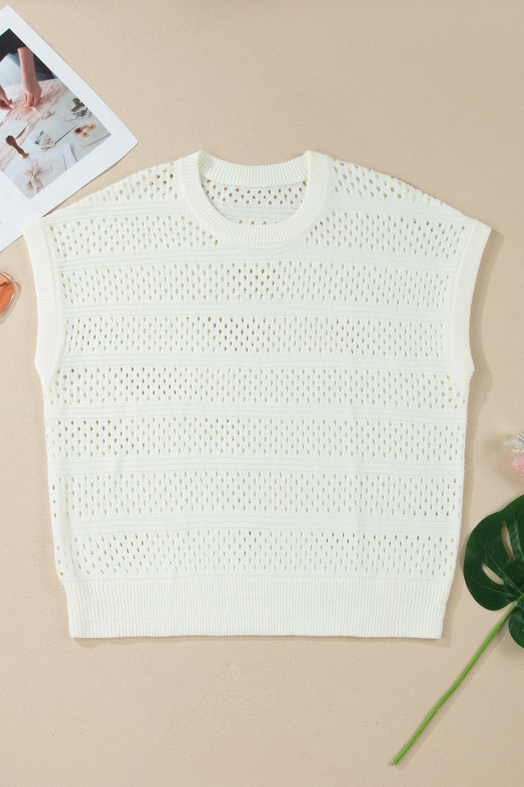 The Annalee Eyelet Knit Sweater