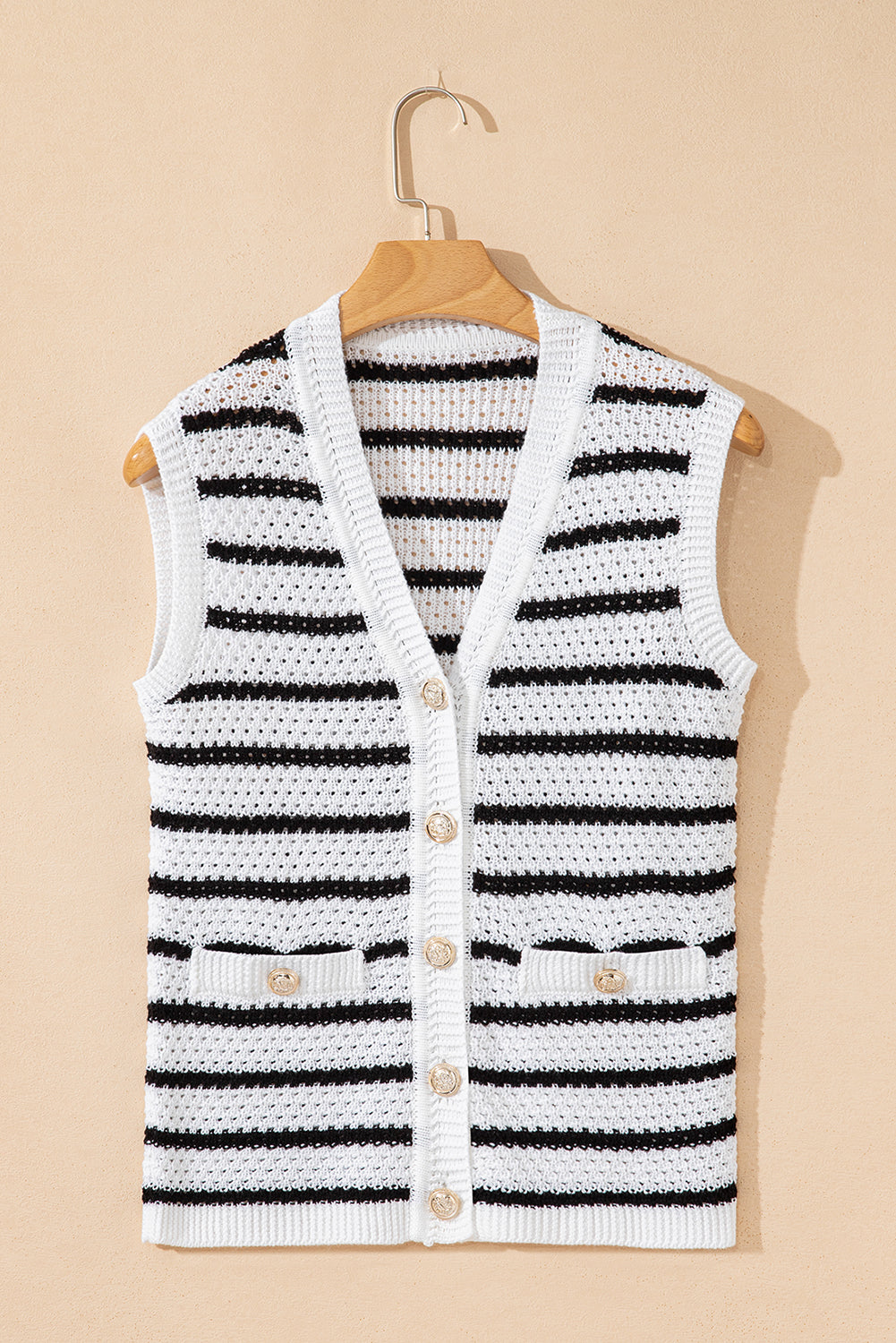 The Eliza Stripe Sweater Knit Top