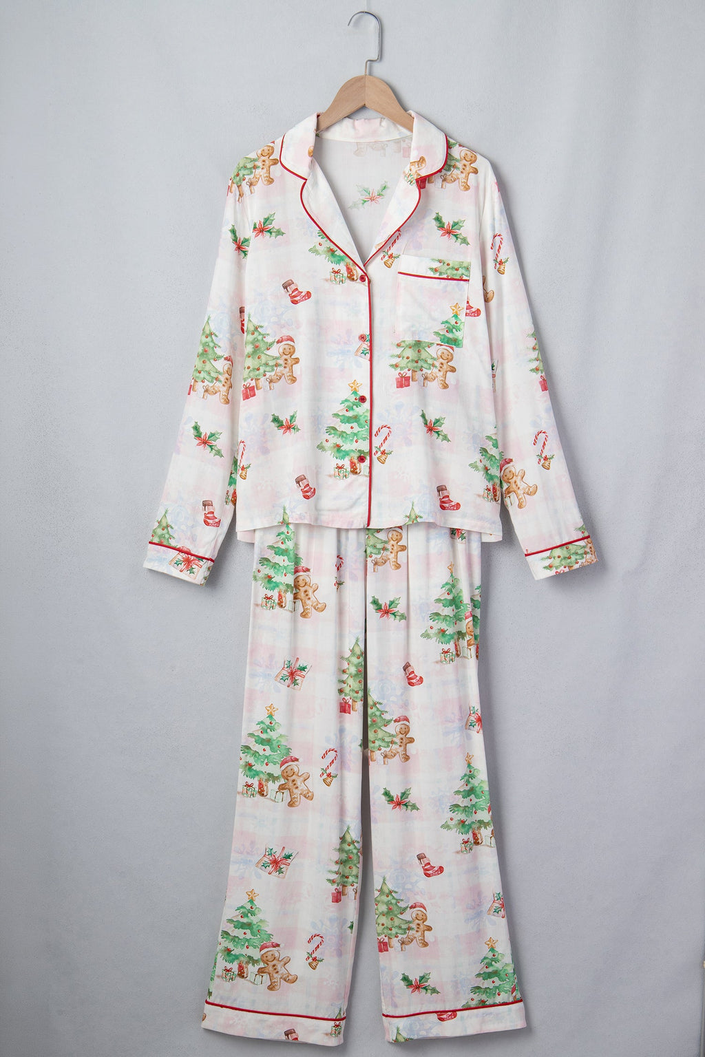 The Noelle Gingerbread Pajama Set