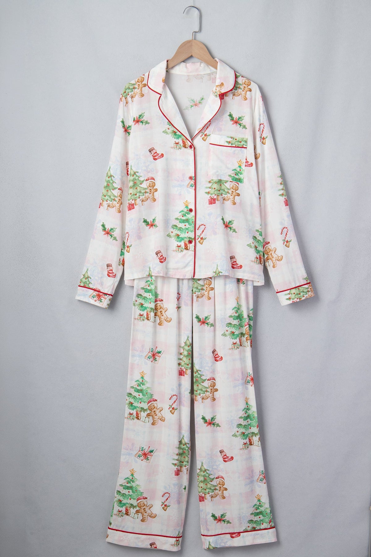 The Noelle Gingerbread Pajama Set