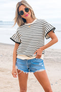 The Everly Stripe Top