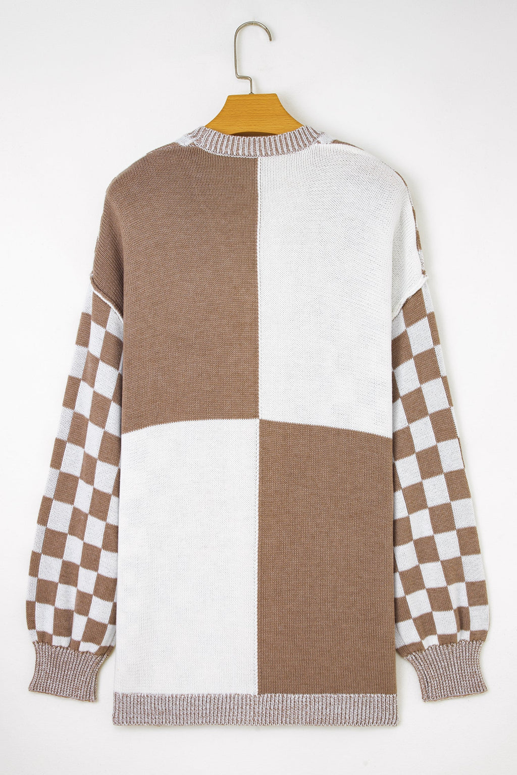 The Mavis Checkered Cardigan