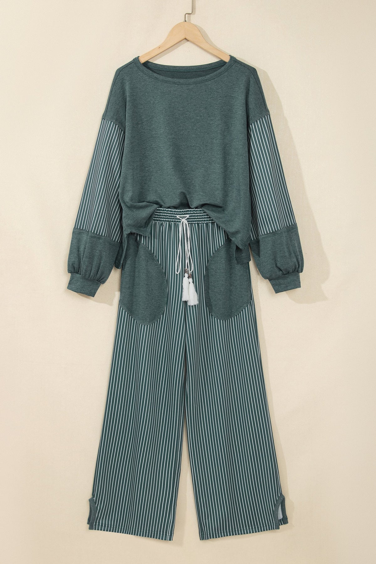The Brielle Striped Lounge Set