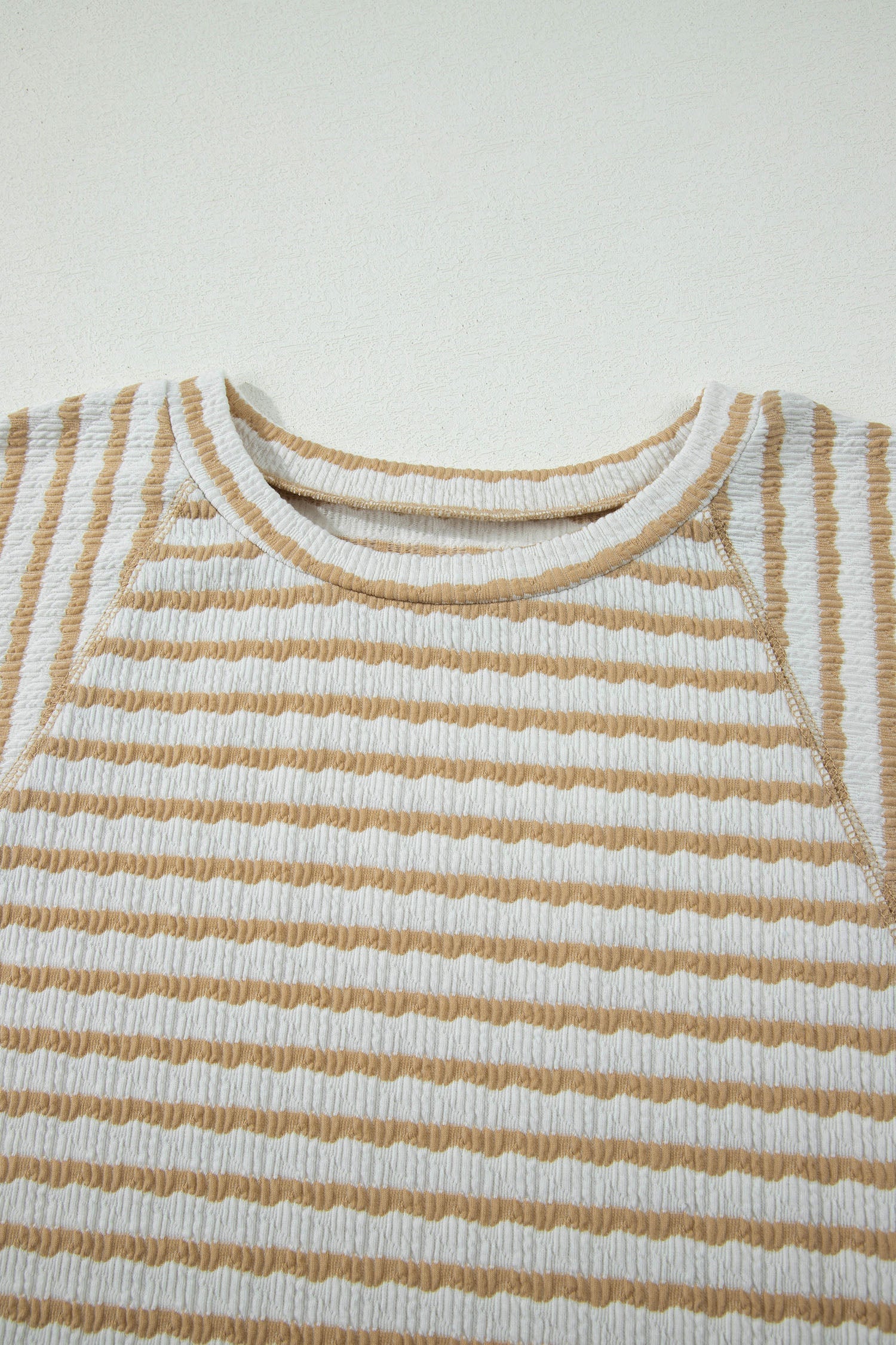 The Olivia Kate Stripe Textured Top