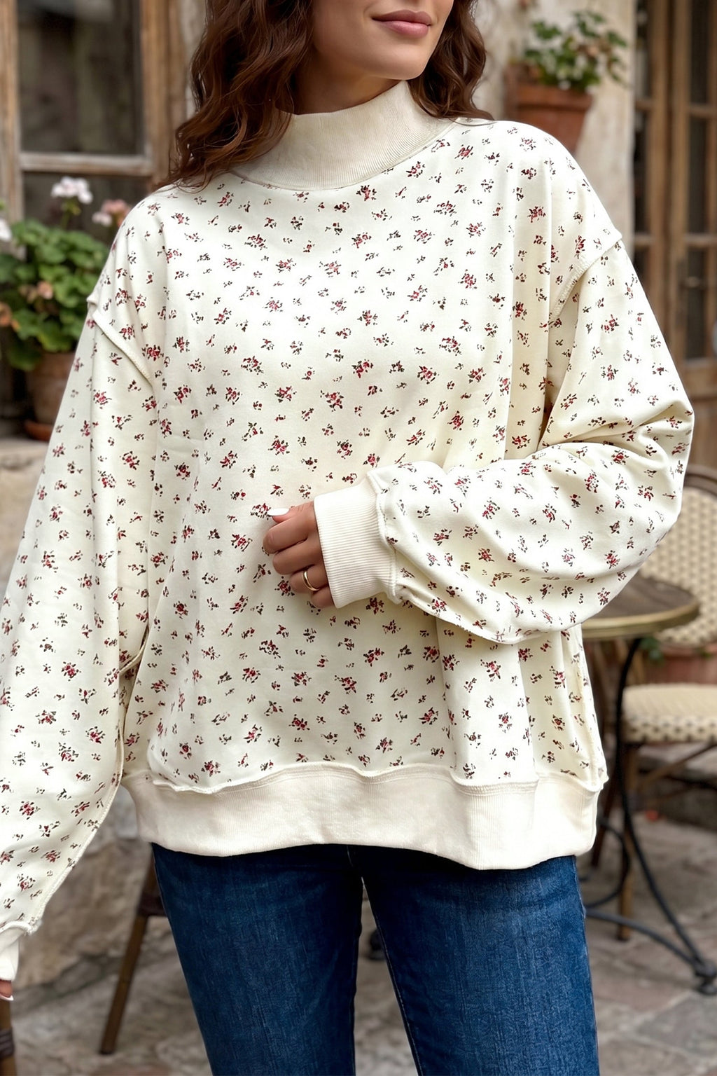 The Rosie Mae Floral Sweatshirt