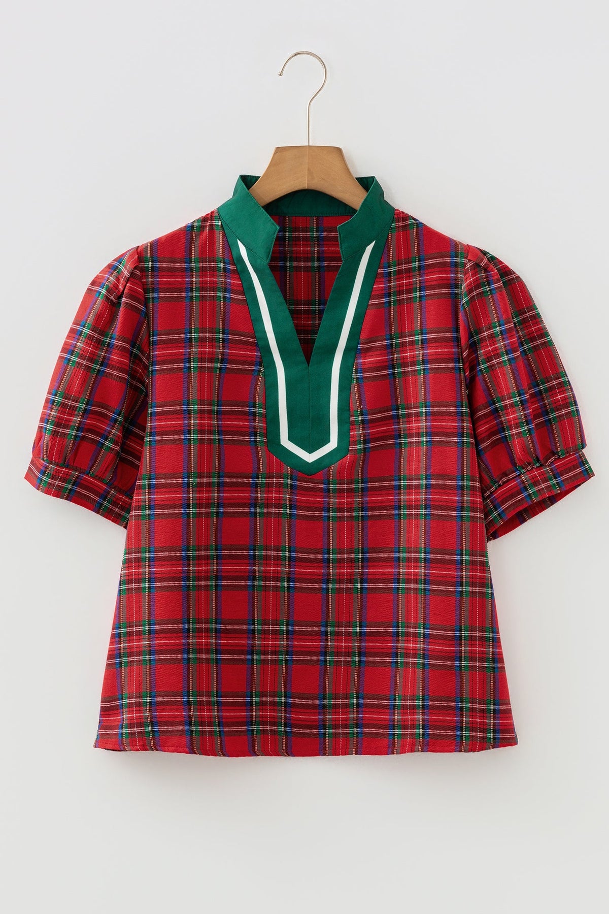 The Claridge Plaid Top