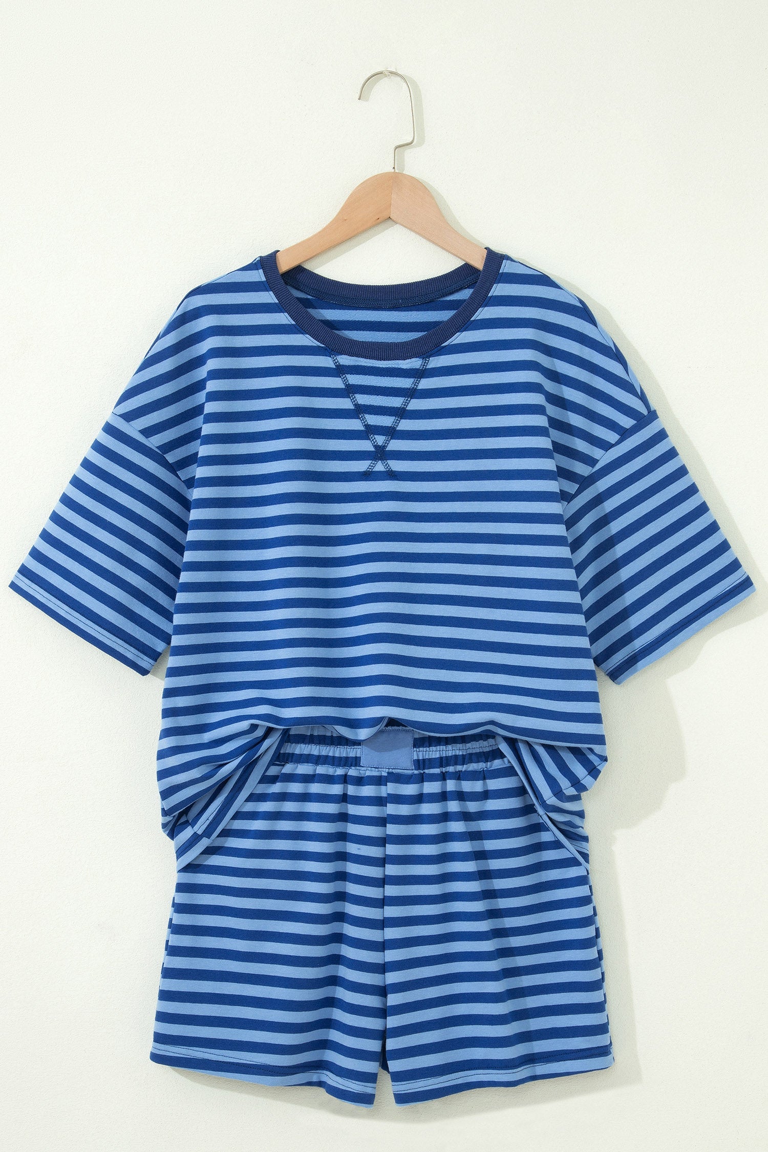 The Kendal Stripe Short Set