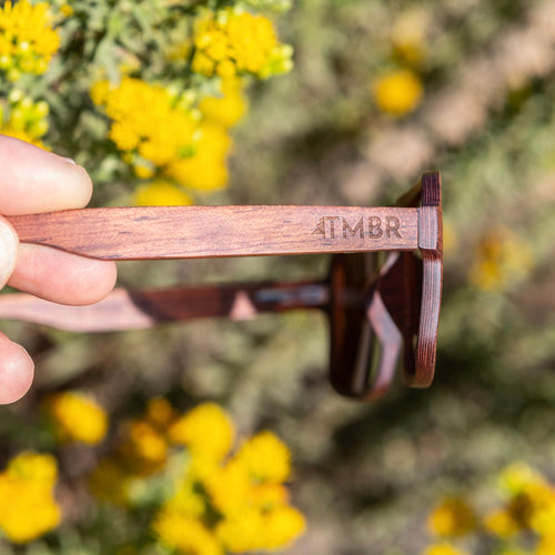 Flyer | Amber | Wooden Sunglasses