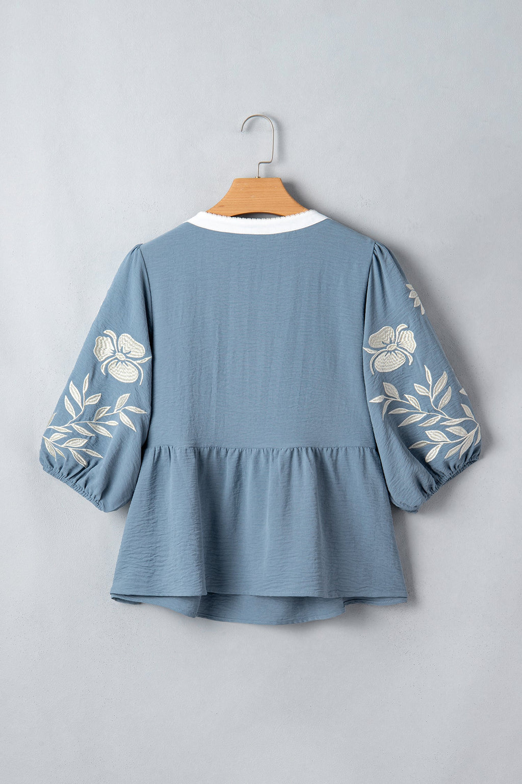The Avery Floral Embroidered Blouse