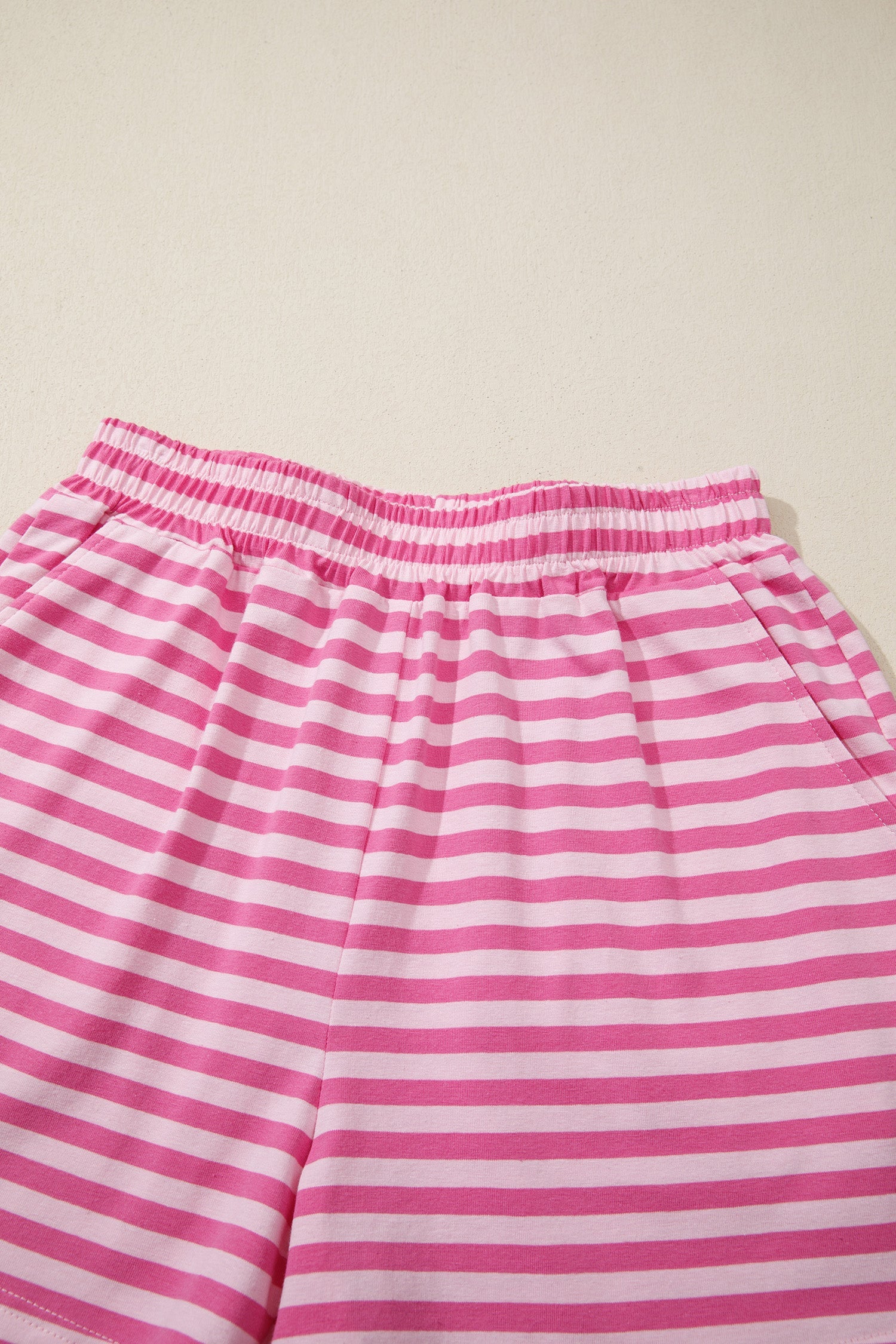 The Poppy Stripe Shorts Set