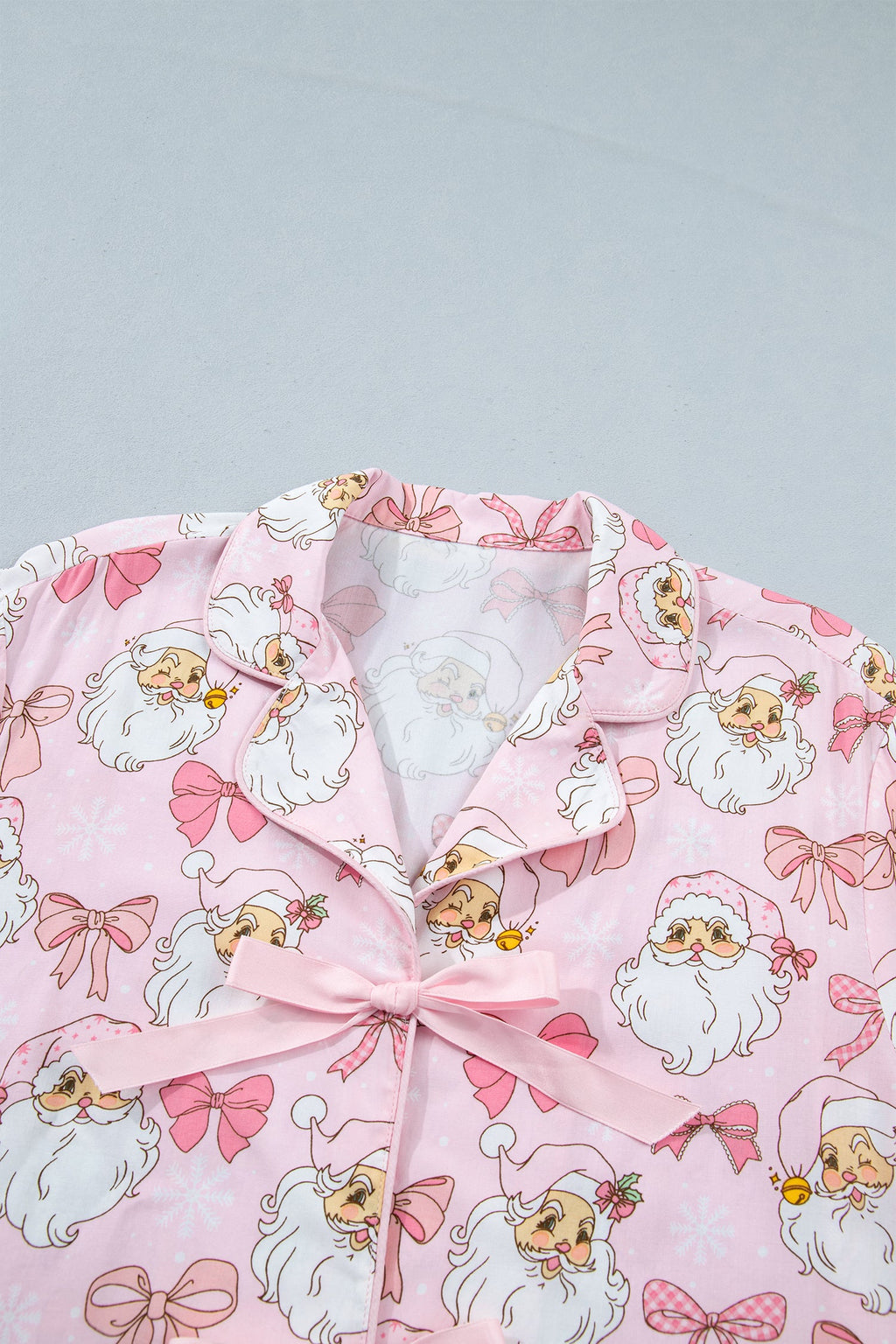 The Pretty in Pink Santa Pajamas