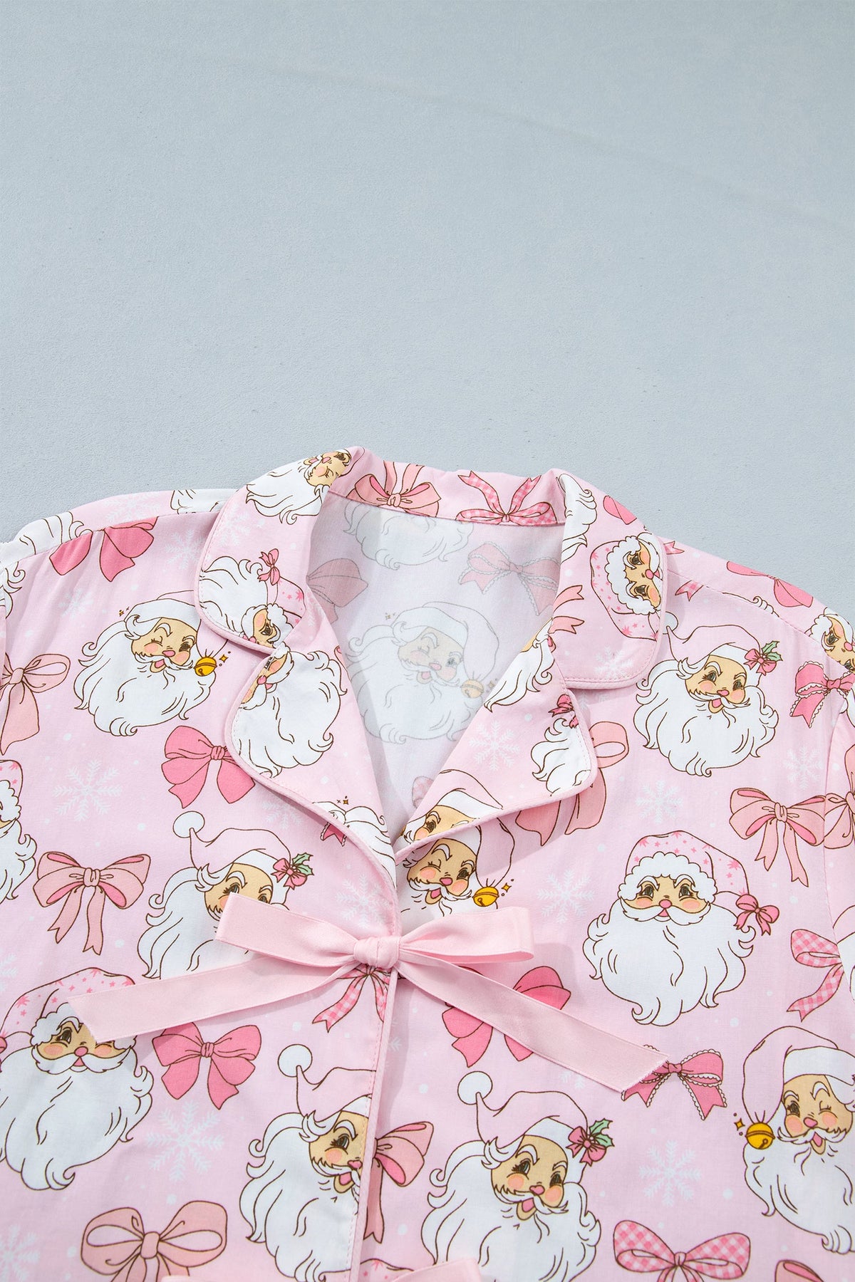 The Pretty in Pink Santa Pajamas
