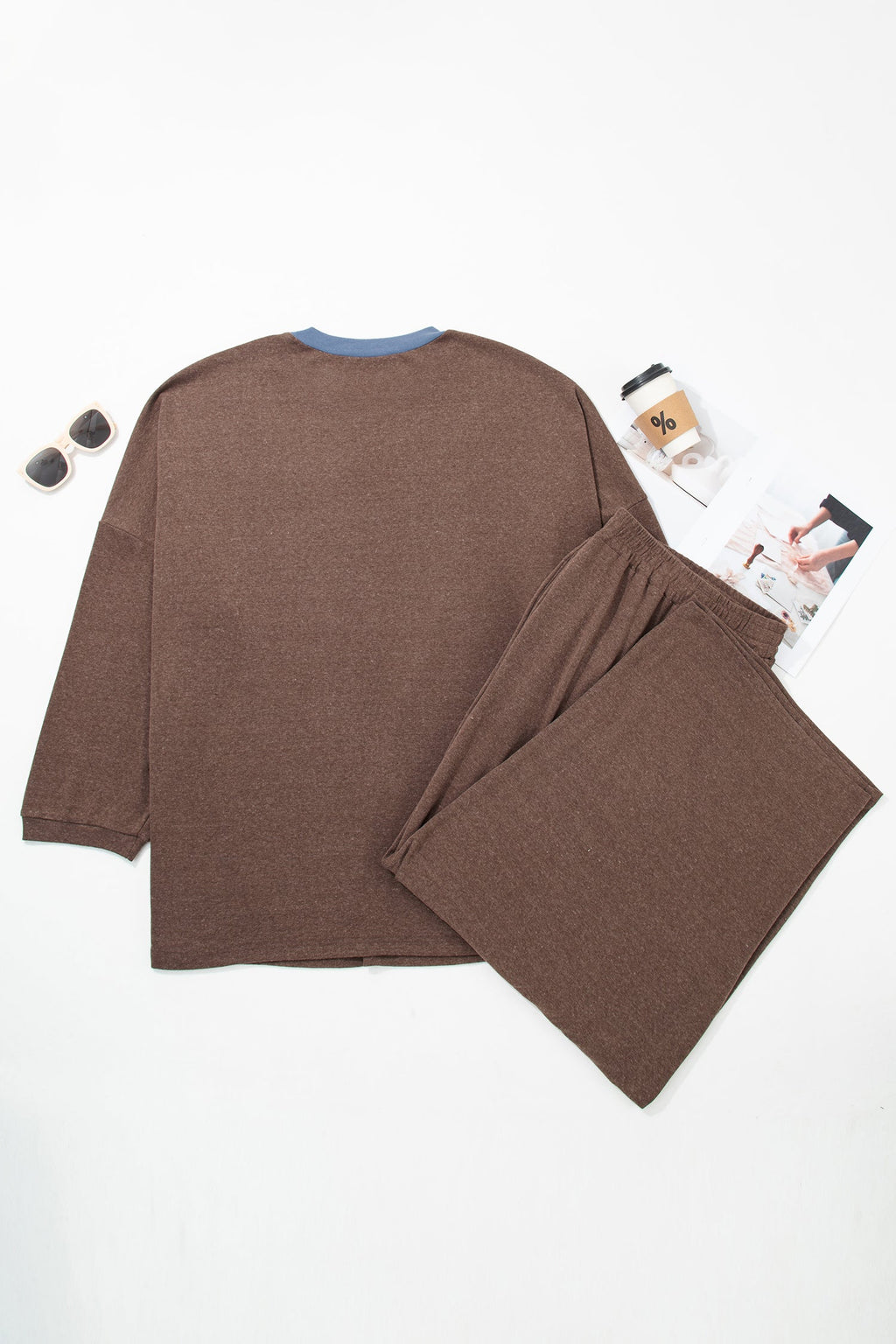 The Thea Patchwork Colorblock Lounge Set