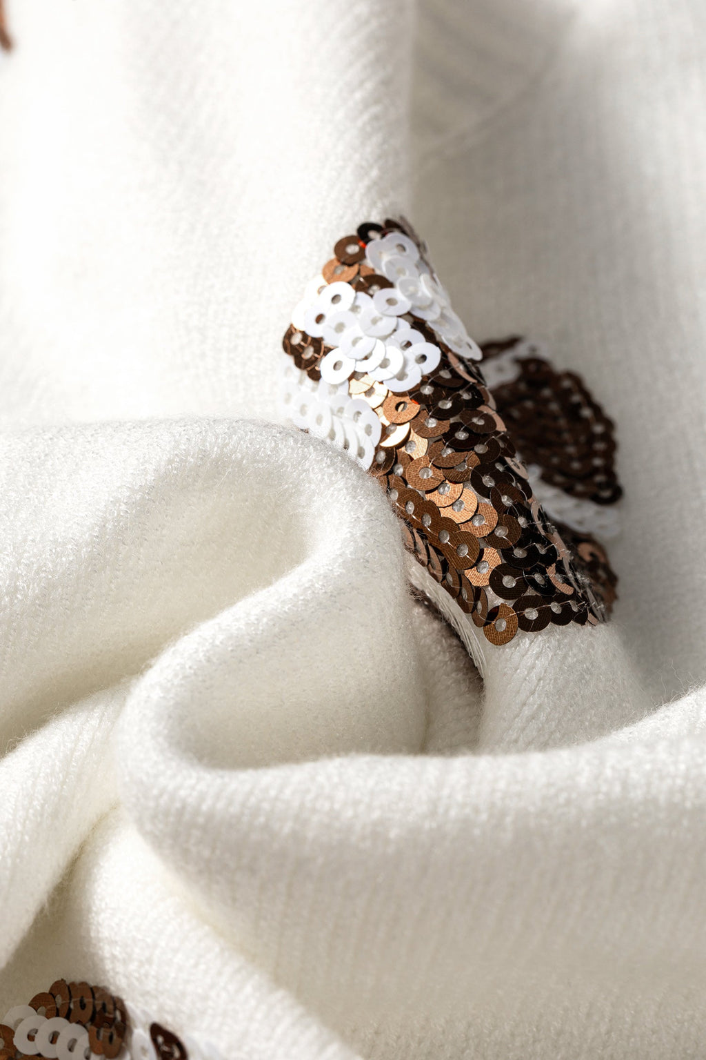 The Nellie Sequin Football Sweater