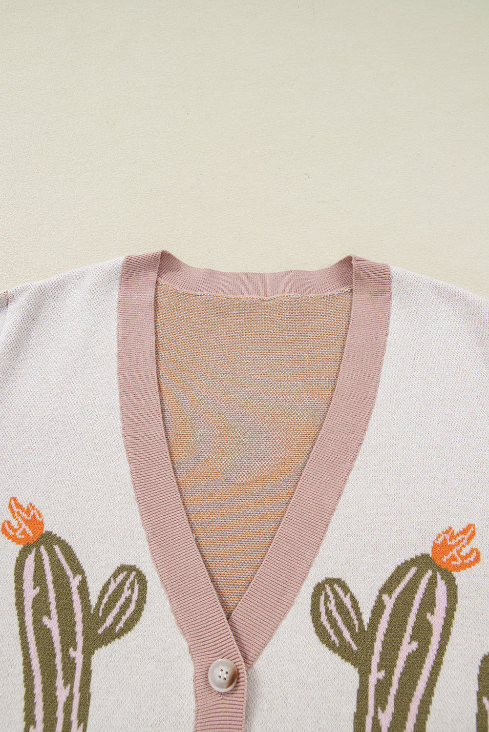 The Willa Western Cactus Cardigan Sweater
