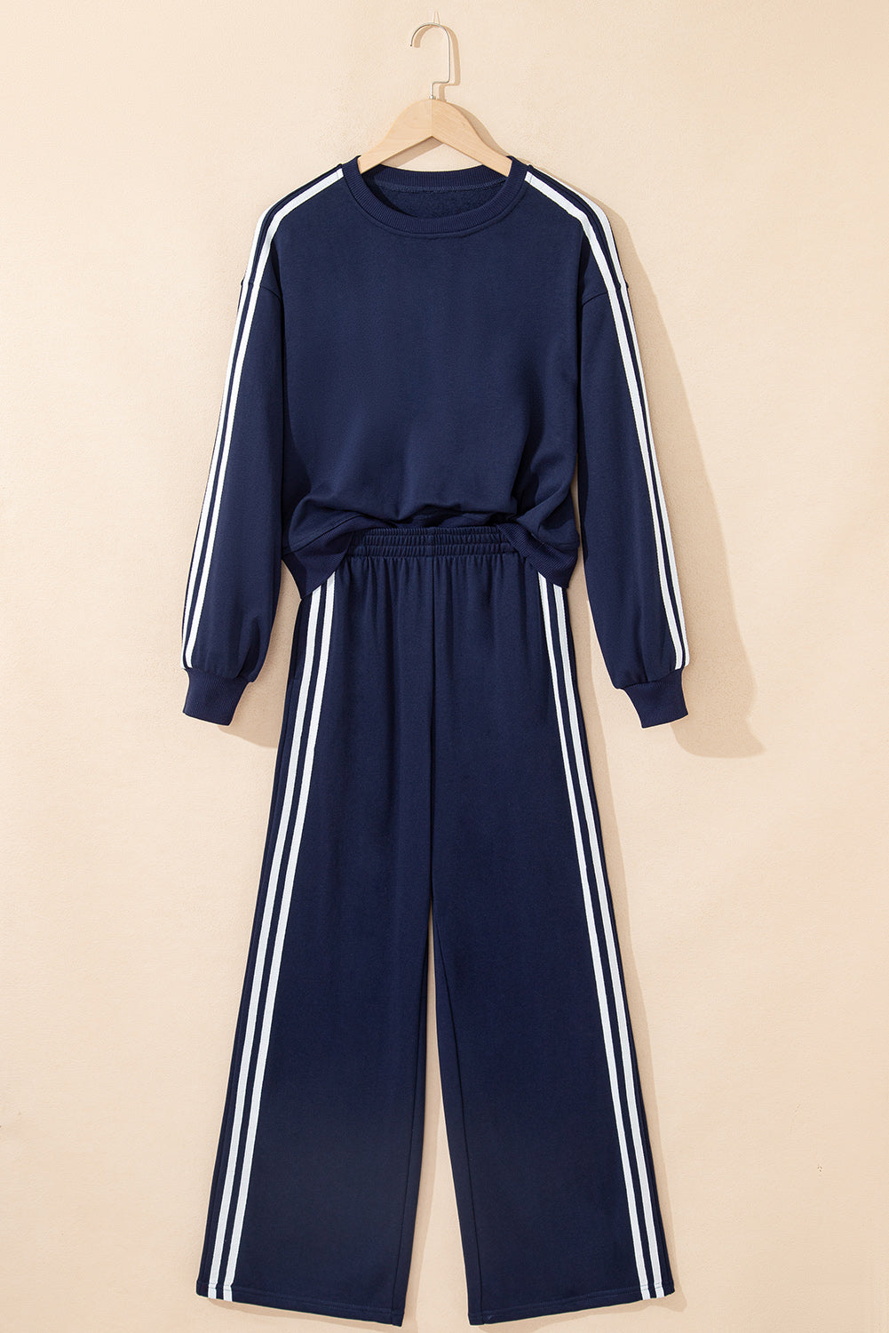 The Maggie Stripe Sweat Set