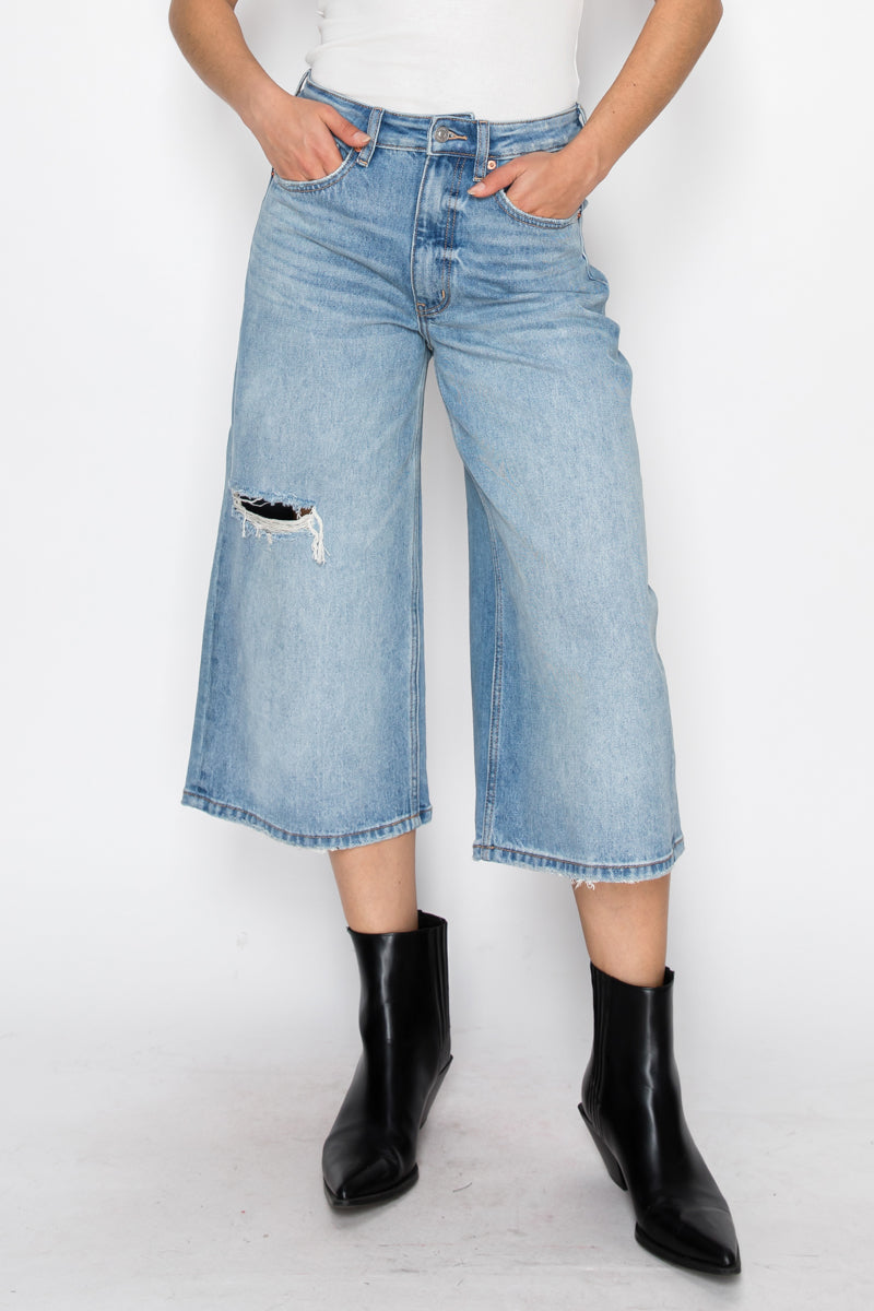 The Marlowe Ultra High rise Relaxed Jort Jeans
