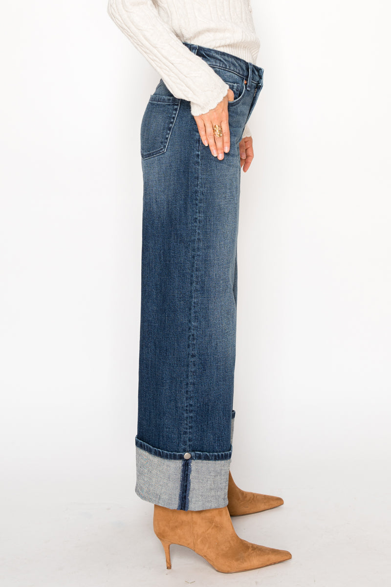 The Collins Tummy Control Wide Leg Jeans