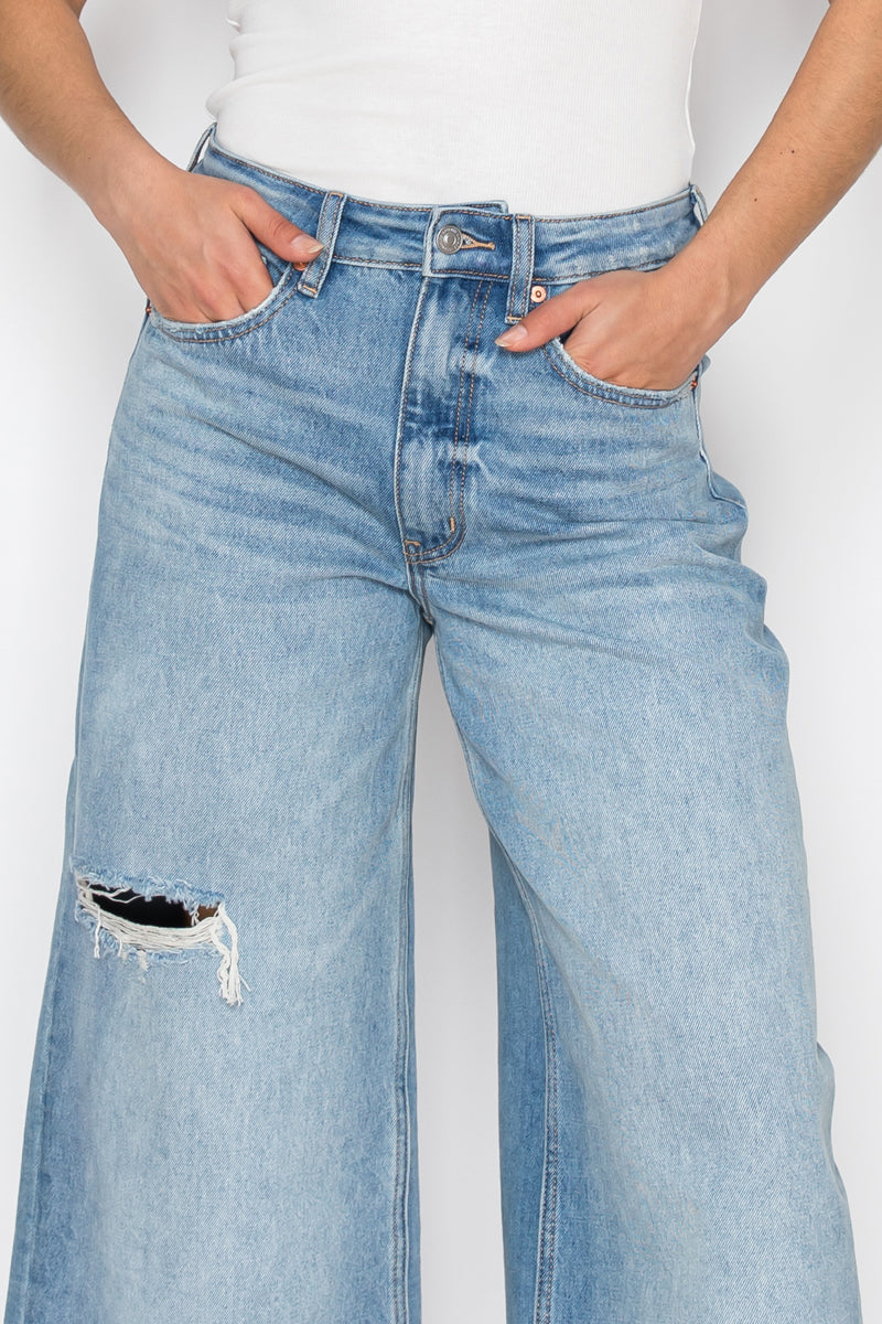 The Marlowe Ultra High rise Relaxed Jort Jeans