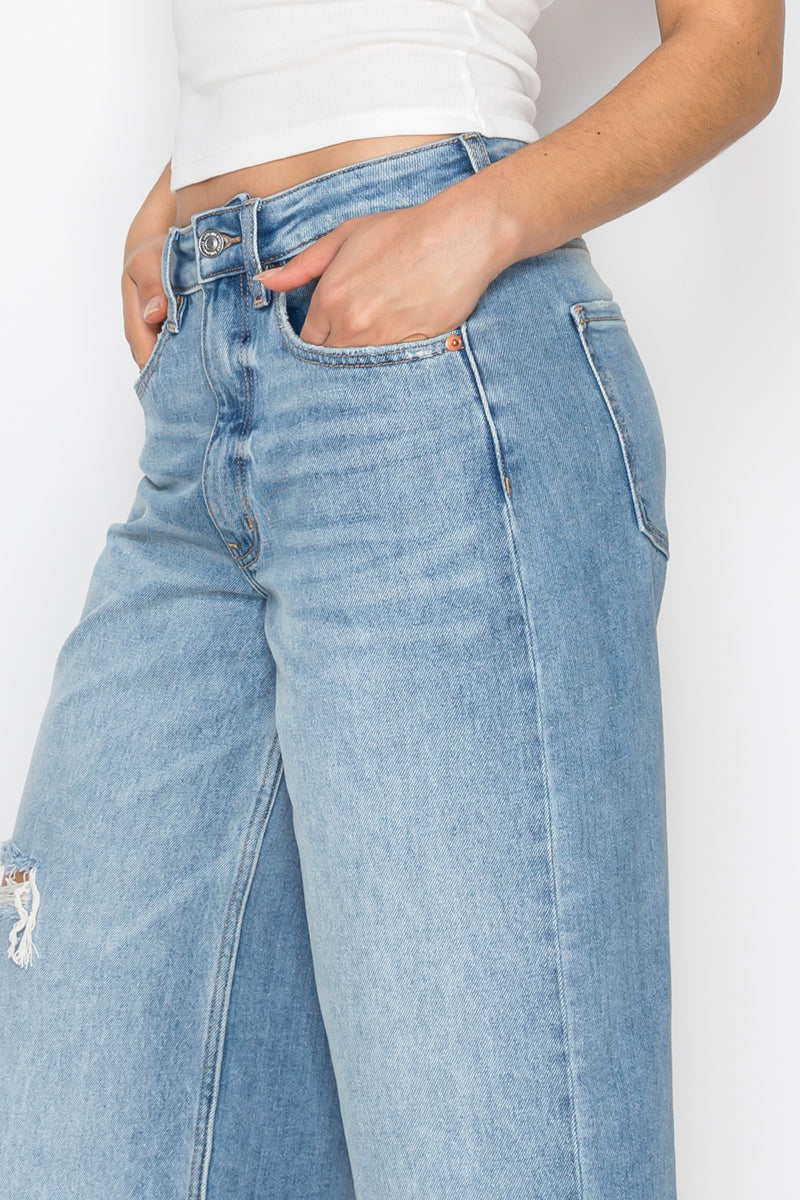 The Marlowe Ultra High rise Relaxed Jort Jeans