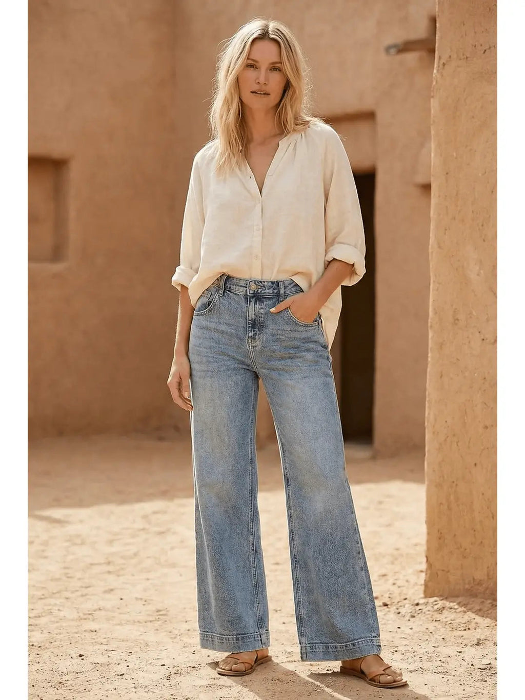 The Haisley High Rise Baggy Jeans