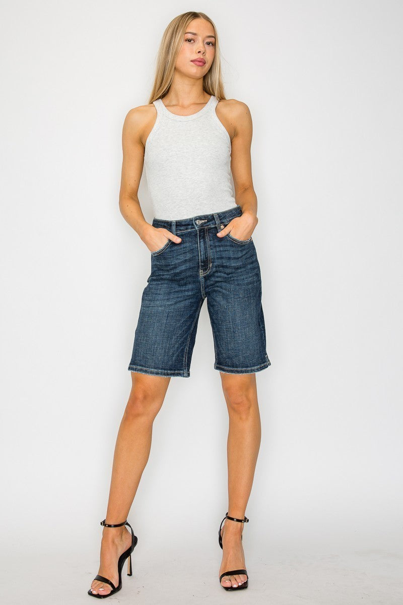 The Brynlee High Rise Bermuda Shorts