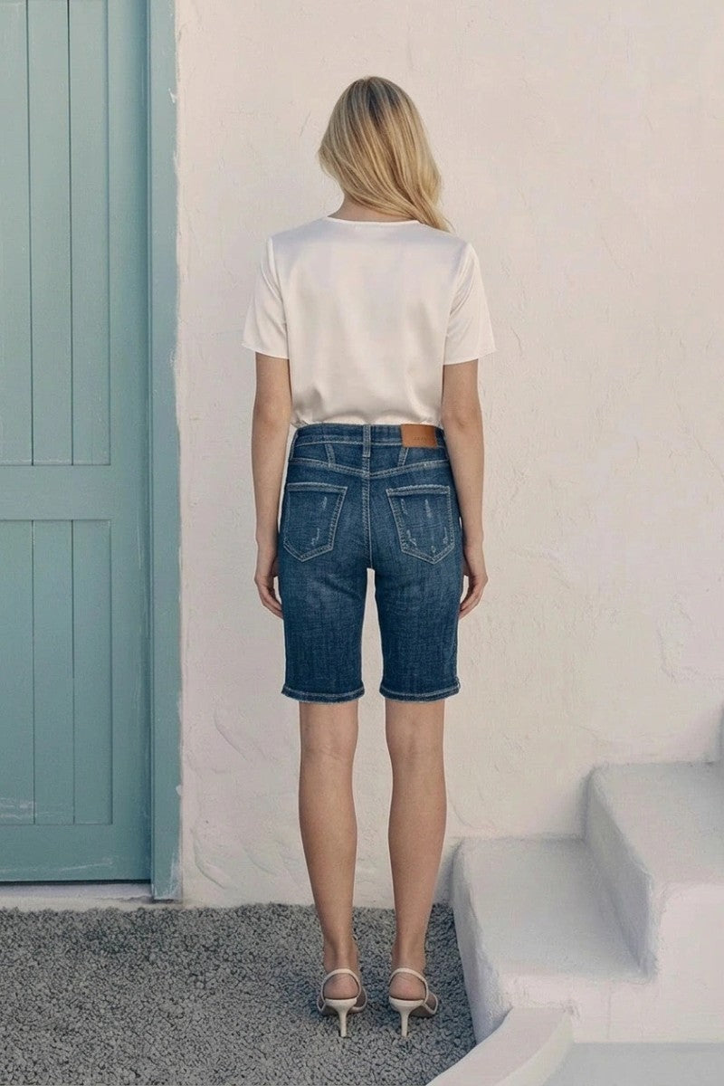 The Brynlee High Rise Bermuda Shorts