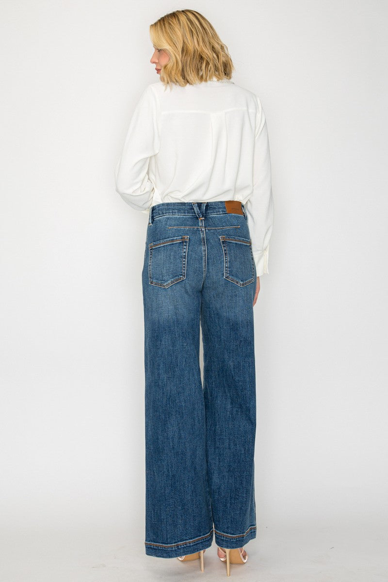 The Saylor High Rise Palazzo Jeans