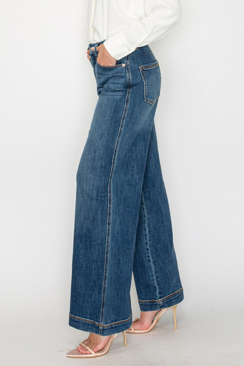 The Saylor High Rise Palazzo Jeans